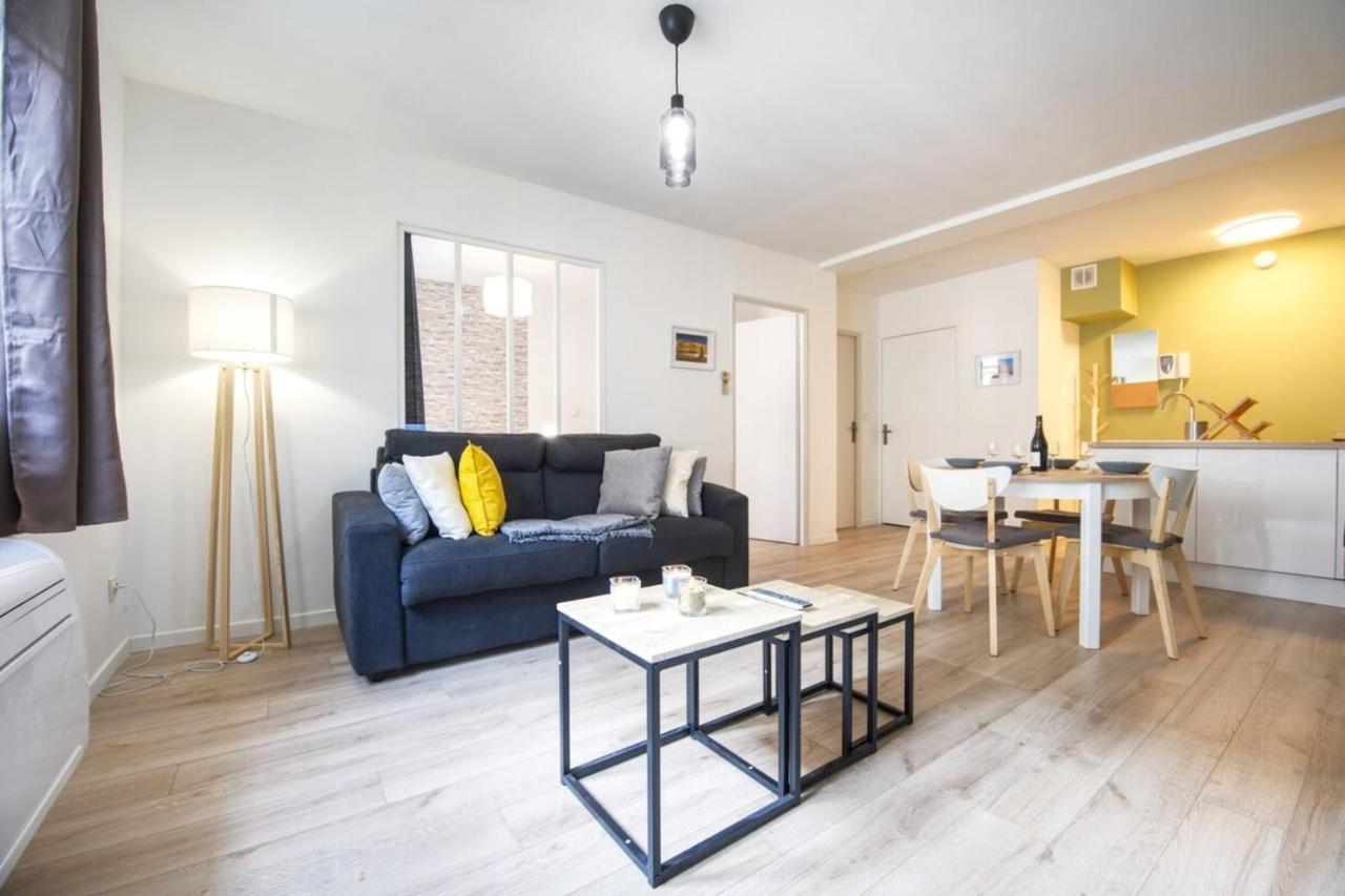 La Balade Nimoise Center Car Park Ac Apartment Nimes Luaran gambar
